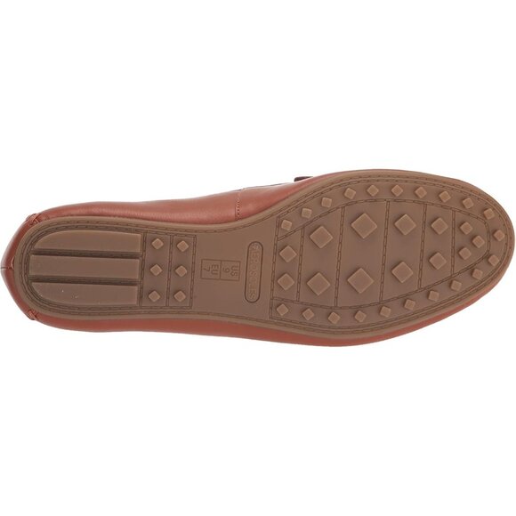 Aerosoles Womens Brown Tan Closed Rounded Toe Over Drive Flats Loafer Shoes - Picture 4 of 8